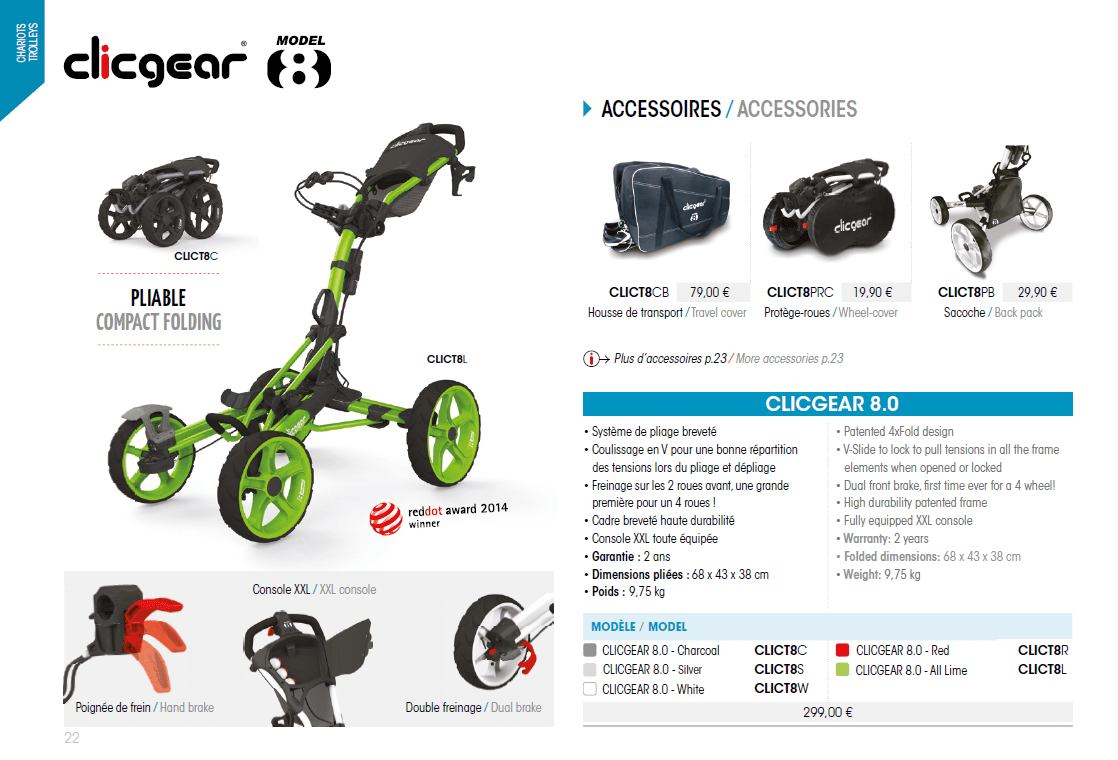 CLICGEAR 8