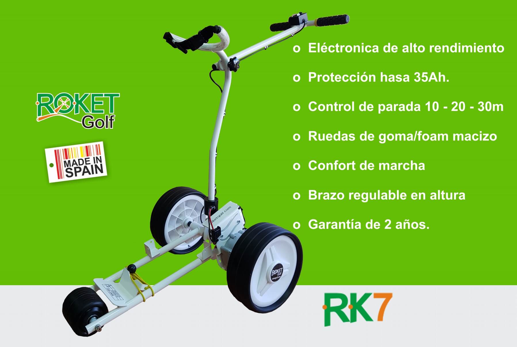 RK7 blanco detalles