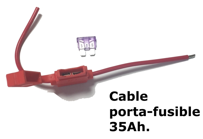 cable porta fusible